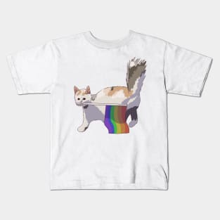 Gay cat Kids T-Shirt